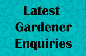 Gardener Enquiries Oxfordshire